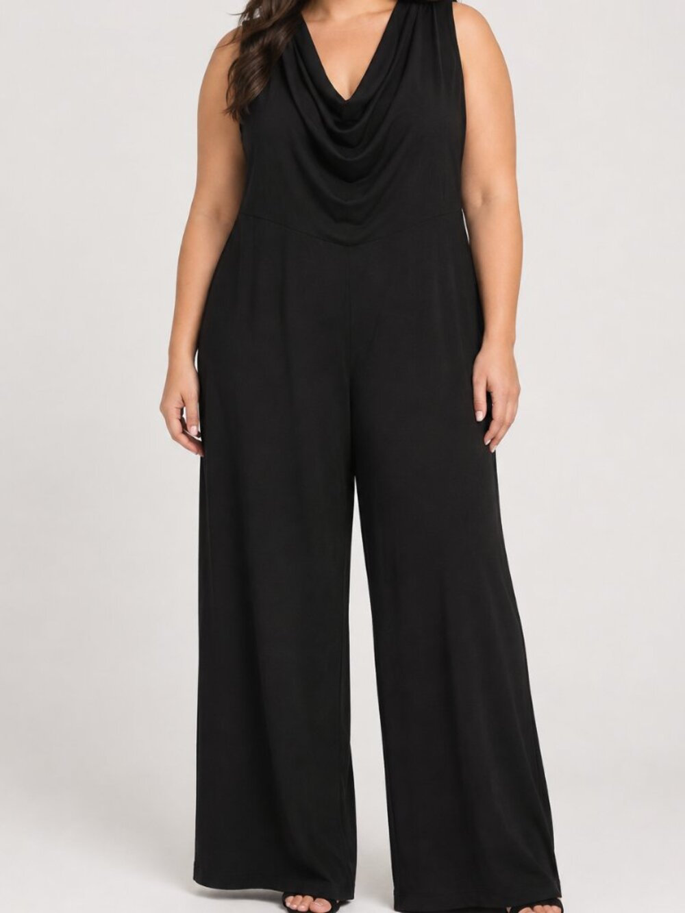 Elegant Black Jumpsuit Size 2XL New! ($59)